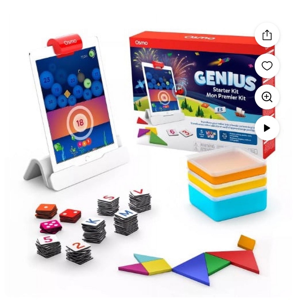 Osmo Genius Starter Kit for iPad - White